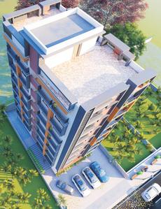 Project Image of 577.38 - 811.6 Sq.ft 3 BHK Apartment for buy in A J Mizra Residency