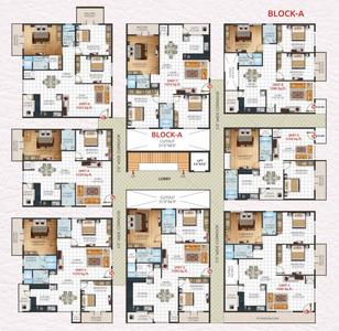 Project Image of 1225.0 - 1680.0 Sq.ft 2 BHK Apartment for buy in V6 Enclave