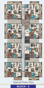 Project Image of 1245.0 - 1980.0 Sq.ft 2 BHK Apartment for buy in Sai Keerthi Lake View