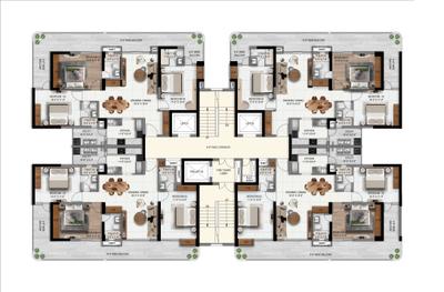 Project Image of 1625 Sq.ft 3 BHK Apartment / Flat for sale in Nabha for Rs. 15442000