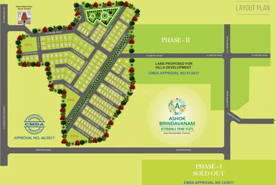 Project Image of 645.0 - 2195.0 Sq.ft Residential Plot Plot for buy in Ashok Brindavanam Phase 3