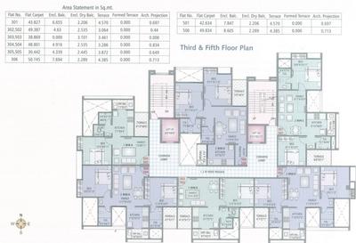Project Image of 401.0 - 713.0 Sq.ft 1 BHK Apartment for buy in Pride Galaxy Apartment