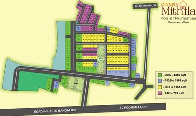 Project Image of 1364.0 - 4346.0 Sq.ft Residential Plot Plot for buy in Olympia Mithila