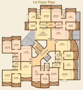 Project Image of 335.0 - 600.0 Sq.ft 1 RK Apartment for buy in Mahavir Garden
