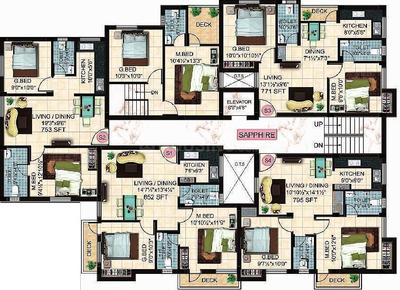 Project Image of 464.0 - 1249.0 Sq.ft 1 BHK Apartment for buy in Steps Stone Ethiraj
