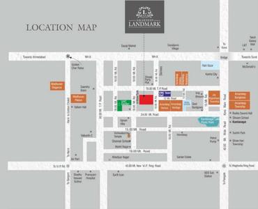 Project Image of 545.73 - 784.58 Sq.ft 2 BHK Apartment for buy in Amar Amardeep Landmark Phase I