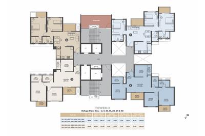 Project Image of 1400 Sq.ft 3 BHK Apartment / Flat for sale in Manjari Khurd for Rs. 13500000