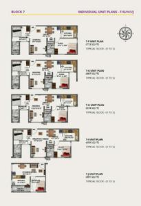 Project Image of 391.0 - 713.0 Sq.ft 1 BHK Apartment for buy in Baashyaam Le Chalet Smart Choice Homes Block 7