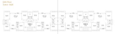 Project Image of 1568.3 - 1605.22 Sq.ft 4 BHK Apartment for buy in White Spenser XI 11
