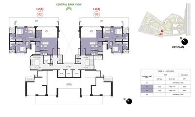 Project Image of 1301.0 - 2910.0 Sq.ft 2 BHK Apartment for buy in Mulberry At The Prestige City