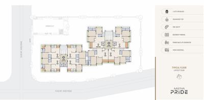 Project Image of 667.69 - 937.43 Sq.ft 2 BHK Apartment for buy in Shree Shakti Aastha Pride