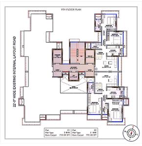 Project Image of 567.0 - 1521.0 Sq.ft 1 BHK Apartment for buy in Harshmaan Crescent Heights