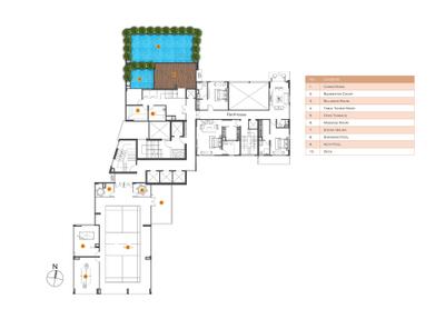 Project Image of 1734 Sq.ft 4 BHK Apartment / Flat for sale in Phool Bagan for Rs. 40000000