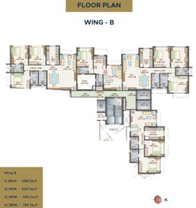 Project Image of 1012 Sq.ft 2 BHK Apartment / Flat for sale in Kandivali East for Rs. 22500000