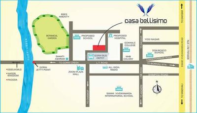 Project Image of 627.0 - 668.0 Sq.ft 2 BHK Apartment for buy in Gorai Laxmi CHSL Casa Bellisimo B Wing