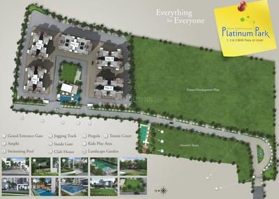 Project Image of 0.0 - 1017.0 Sq.ft 3 BHK Apartment for buy in Ranjeet Platinum Park Phase II