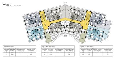 Project Image of 1098.0 - 1948.0 Sq.ft 2 BHK Apartment for buy in The Anand Ville