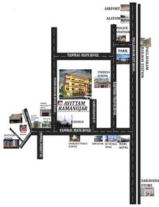 Avittam Ramanujar Location Plan 1