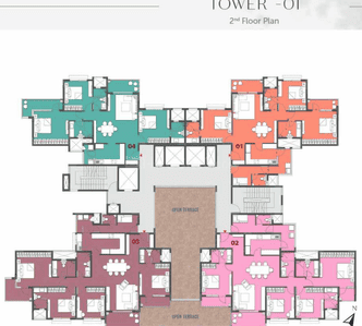 Project Image of 1650 Sq.ft 3 BHK Apartment / Flat for sale in Chansandra for Rs. 29000000