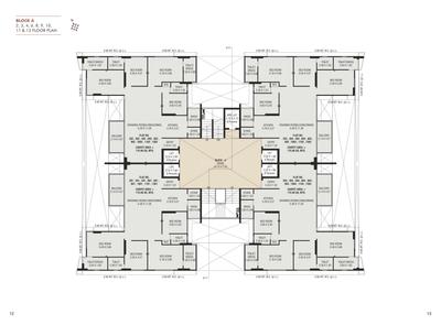 Project Image of 1363.68 - 3033.27 Sq.ft 3 BHK Apartment for buy in The Sparkle