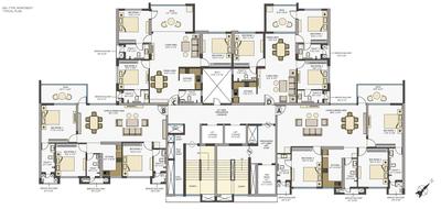Project Image of 1047.0 - 4047.0 Sq.ft 2 BHK Apartment for buy in Srijan The Royal Ganges