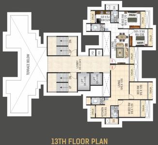 Project Image of 721 Sq.ft 2 BHK Apartment / Flat for sale in Uran for Rs. 4726000