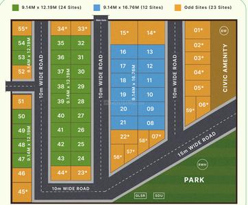 Project Image of 1200.0 - 1650.0 Sq.ft Residential Plot Plot for buy in Vinyasa Greenland