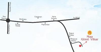 Shrinath Maa Ginni Vihar Phase 1 Location Plan 1