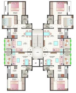 Project Image of 209.0 - 471.0 Sq.ft 1 BHK Apartment for buy in Rajnir Sunrise Residency A To M