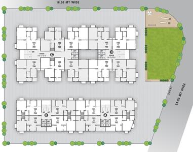 Project Image of 346.49 - 536.37 Sq.ft 1 BHK Apartment for buy in Yash Pushpak Heights
