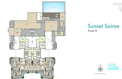 Project Image of 2051.0 - 3101.0 Sq.ft 3 BHK Apartment for buy in Ganga Anantam