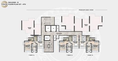 Project Image of 401.92 - 797.61 Sq.ft 1 BHK Apartment for buy in Shree Tisai Grand
