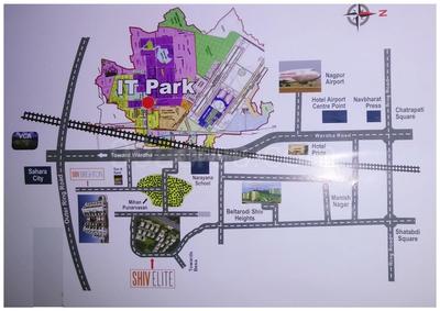 Project Image of 595.0 - 667.0 Sq.ft 2 BHK Apartment for buy in Om Shiv Brighton Phase I