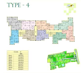 Project Image of 560.0 - 1170.0 Sq.ft 1 BHK Apartment for buy in Starlite Sunny Seasons