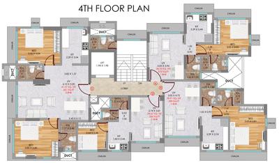 Project Image of 266.0 - 695.0 Sq.ft 1 BHK Apartment for buy in Neumec Niwara