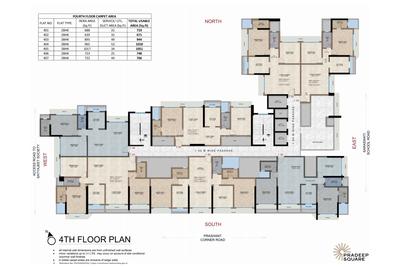 Project Image of 639.0 - 1087.0 Sq.ft 2 BHK Apartment for buy in Squarefeet Pradeep Square