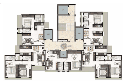 Project Image of 667 Sq.ft 1 BHK Apartment / Flat for sale in Byculla for Rs. 15000000