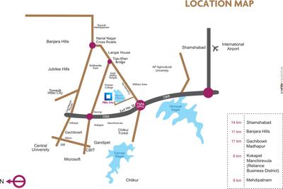 Project Image of 1180.0 - 1972.0 Sq.ft 2 BHK Apartment for buy in Indis Pearl At City