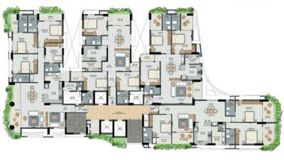 Project Image of 1789.0 - 2659.0 Sq.ft 3 BHK Apartment for buy in Veegaland Amora