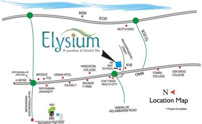 Project Image of 1553.0 - 1612.0 Sq.ft 3 BHK Apartment for buy in Ramky Elysium