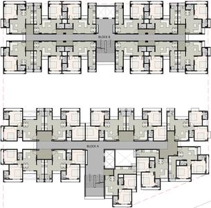 Project Image of 388.04 - 503.32 Sq.ft 1 BHK Apartment for buy in Saanvi Aarambh