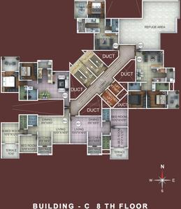 Project Image of 1000 Sq.ft 2 BHK Apartment / Flat for sale in Yewalewadi for Rs. 7000000