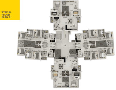 Project Image of 613.54 - 764.24 Sq.ft 2 BHK Apartment for buy in Provident Equinox 3