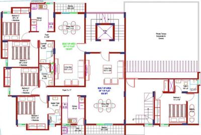 Project Image of 1109.0 - 1761.0 Sq.ft 2 BHK Apartment for buy in HS And RS Vrindaavan