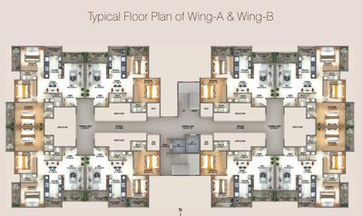 Project Image of 1175.0 - 1473.0 Sq.ft 2 BHK Apartment for buy in Radiance Sai Krishana Empire