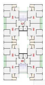 Project Image of 0.0 - 649.6 Sq.ft 2 BHK Apartment for buy in Tvamev Iconic Tower