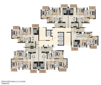 Project Image of 1040.0 - 1770.0 Sq.ft 2.5 BHK Apartment for buy in 9 PBR