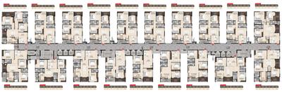 Project Image of 1390.0 - 2090.0 Sq.ft 2 BHK Apartment for buy in MVV The Grand