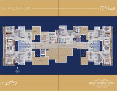 Project Image of 1100.0 - 1500.0 Sq.ft 2 BHK Apartment for buy in Govind Residency Phase II