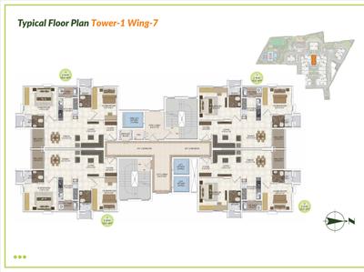 Project Image of 659.0 - 1809.0 Sq.ft 1 BHK Apartment for buy in DSR Parkway